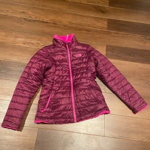 The north face girls mossbud reversible jacket